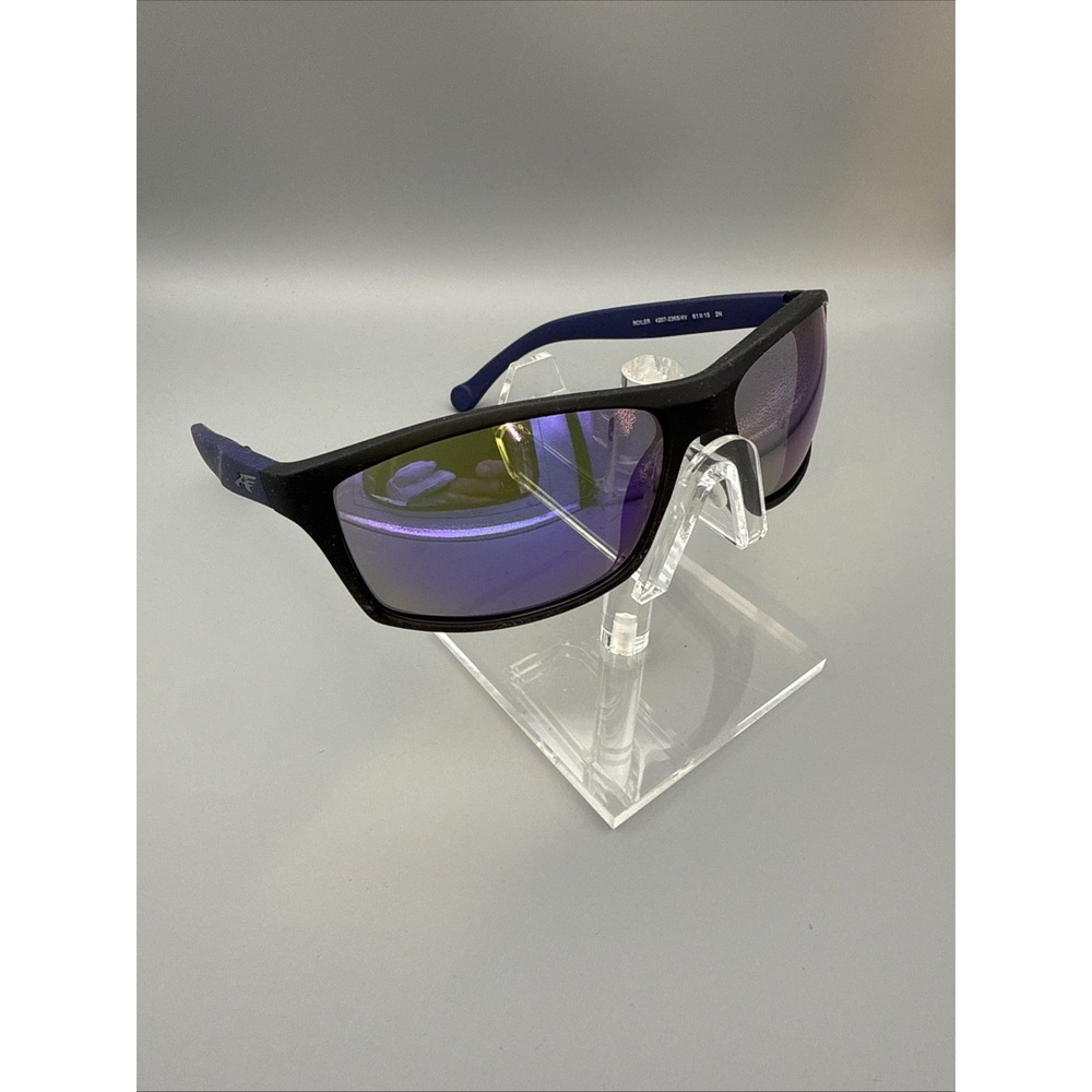 ARNETTE AUTHENTIC BOILER 61-15 BLUE/BLACK SUNGLASSES 4207–2368/4V POLARIZED LENS